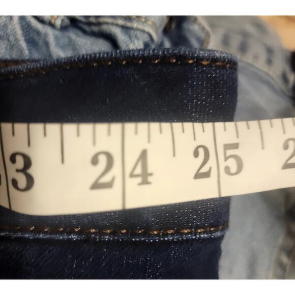 Womens Lee Jeans Plus Size Straight Leg Size 26 26W M Dark Wash - Picture 7 of 8